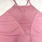 Victoria's Secret Victoria’s Secret Sport Mesh High Neck Wireless Sports Bra Size Medium Pink Photo 2