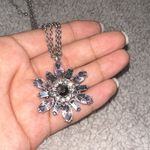 None Elegant Silver and Purple Floral fashion Necklace 💕3x15$ Photo 2