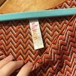 Miken red striped swim coverup dress Size L Photo 3