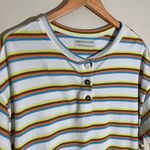 Urban Outfitters  Toni Striped Henley Top Photo 2