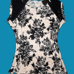 Carol Rose Size XL  Whimsigoth Floral Witchy Top Photo 0