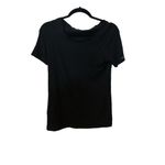 La Perla  Black Short Sleeve Crewneck Cotton/Elastane Blend Sz Medium Undershirt. Photo 6