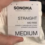 Sonoma NWT White Linen Pants, size medium Photo 7