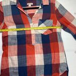 Merona Red and Blue Plaid Button Down Shirt Size M Size M Photo 4