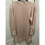 Nordstrom Sweatshirt Dress Blush Pink Crew Neck Long Sleeve Pullover Size M Photo 6