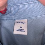 Old Navy  blue corduroy casual button Down shirt Photo 6
