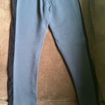 J.Crew GiGi Pants Black Skinny Black Velvet Stripe On Side Zip In Back Sz 00 Photo 1