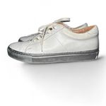 GREATS Royale Leather Sneakers White Made in Italy Women’s 8 Lace Up Casual Photo 2