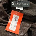 Dress to kill faux suede asymmetrical top :box002: Brown Size undefined Photo 4