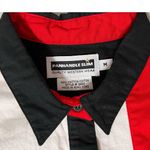 Panhandle  Slim Black Red Western Button-Down Sleeveless Collared Blouse Shirt Top Size M 🖤♥️✨ Photo 2