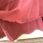 Cloth & Stone  red tiered  button down shirt Photo 12