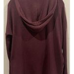 Athleta Purana Wrap Burgundy Sweatshirt Photo 7