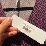 Dear Scarlett Flowy Purple Blue Women’s Devoted Heart Dreamer Top Small NWT Photo 3