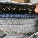 A/X Armani Exchange mid rise straight leg jeans light wash size 38 Blue Photo 12