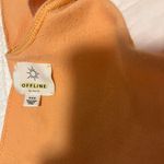 Aerie offline orange tie back top Photo 3