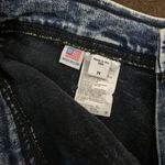 American Apparel MD 90s Blue Acid Wash High Waist Shorts Photo 4