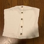 American Eagle  White Tube Top Size Small Photo 2