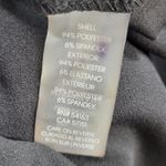 Calvin Klein Womens Jumpsuit Size 4 Black Capelet Sleeve Belted Wide Leg Career Photo 2