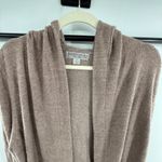 Barefoot Dreams  CozyChic Lite Open Front Cardigan Taupe 1X Style 905 Photo 1