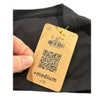 Happy Nation Seamless Bandeau Bra Womens Size Medium Black Strapless NEW Photo 4