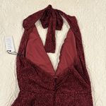 Revolve NWT Saylor Leia Halter Mini Dress in Berry Size Small Photo 9