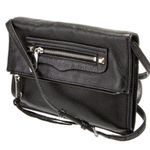 Rebecca Minkoff  Regan Leather Clutch Black Photo 13