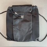 Lululemon Athletica Drawstring Backpack Black Photo 0