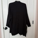Pact  Womens Black Airplane Wrap Cardigan Size M/L Lagenlook Organic Cotton Comfy Photo 5