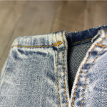 Evidnt Los Angeles Size 26 Tate Skinny Distressed Blue Jeans 3” Slit Pan… Photo 4