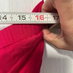 NWT Strapless crochet red pink maxi dress size Large Photo 5