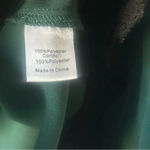 Tuckernuck Women’s Juniper Green Black Scalloped Lace Vail Blouse Photo 6