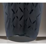 Etcetera  Sweater Vest Cap Sleeves Black Large Diamond Cutouts Whimsygoth Photo 1