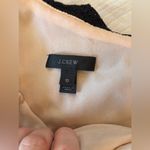 J.Crew  Size 10 Black Nude One-Shoulder Eyelet Ruffle Top Shirt Blouse Photo 8