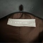 Everlane Chestnut Brown Woven PJ Button Front Top Photo 6