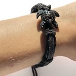Turtle Bracelet Brown Braided Sliding Knot Closure Photo 8