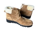 Eileen Fisher  Women's 9 Kenille Sport Suede Wedge Bootie‎ Shearling Photo 6