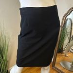 Eileen Fisher  Classic Black Mini Skirt XS Work Business Casual Party Pull On Photo 0
