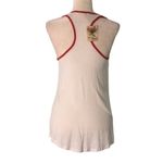 About A Girl  Guacamole Racerback Tank Top M White Sleeveless Funny Athletic NEW Photo 3