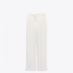 ZARA Straight Slit Pants Photo 0