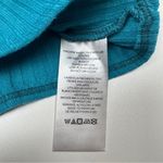 Urban Outfitters Blue Cropped Tank Top Front Buttons Elevated Basic Large NWT Photo 7