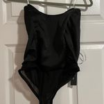 Lulus Black Strapless Bodysuit Photo 0