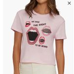 Wildfox NWT Wild Fox Have the Right Jaime Graphic T-shirt XS Photo 0