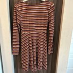 Multicolored Striped Long Photo 7