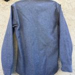 None Classic Gray Women's Button-Up Sweatshirt Photo 3