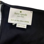 Kate Spade SZ L black and white color block a-line dress Photo 5