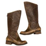 Circle G by Corral P5102 Brown Laser Cut Riding Boots Photo 0
