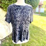 Ann Taylor Lace Peplum Top Photo 3