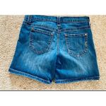 Jessica Simpson Weekend Slouch Denim Shorts Medium Wash Distressed Photo 1