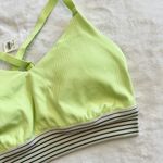 Aerie NWT OFFLINE by  Ribbed Scoop Sports Bra in Sharp Green - Size: XL Photo 2