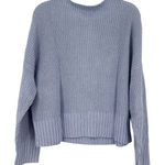 J.Crew  Ribbed funnelneck sweater linen-cotton blend Lavender Lakeshore Small NWT Photo 0